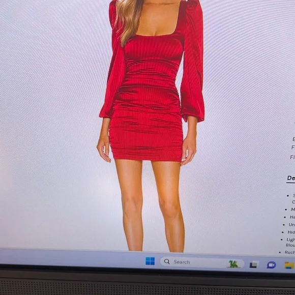 long sleeve ribbed dress mini All Things Golden - The Luxe Rib Long Sleeve Mini Dress - Black